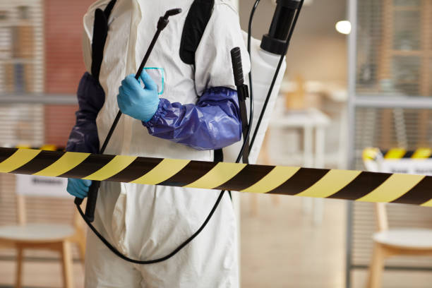 Professional Trauma Scene Cleanup technician working in Lakeview, MI